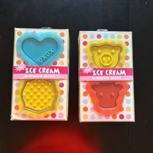 Ice cream sandwich molds